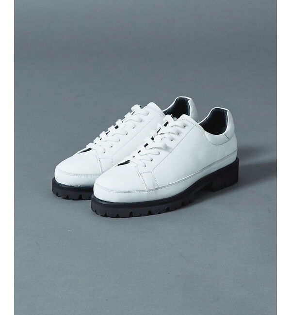 alfredoBANNISTER「【定番】軽量 タンクソール レザースニーカー」|スニーカー|