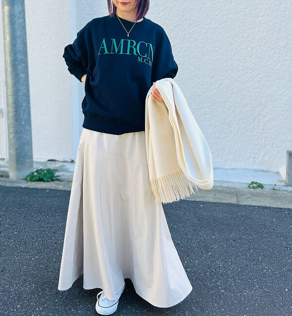 Rouge vif「フェイクレザースカート」|スカート|