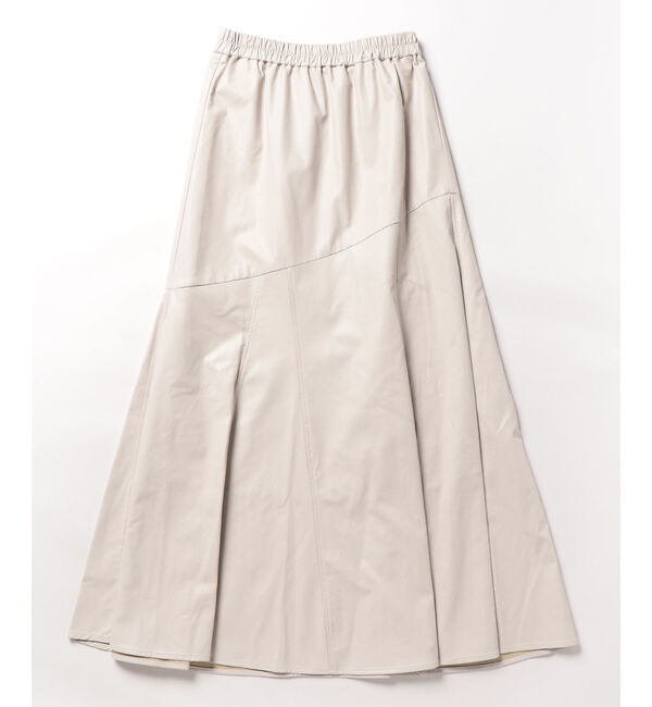 Rouge vif「フェイクレザースカート」|スカート|