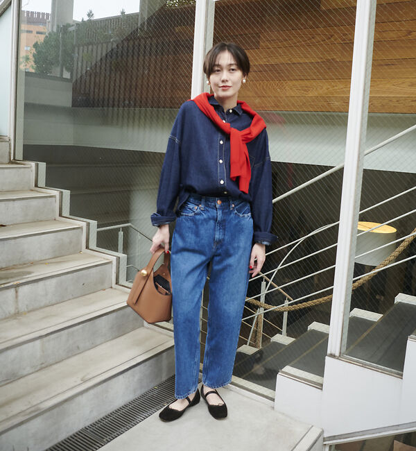 Rouge vif「NEW オーバーサイズデニムシャツ」|シャツ・ブラウス|