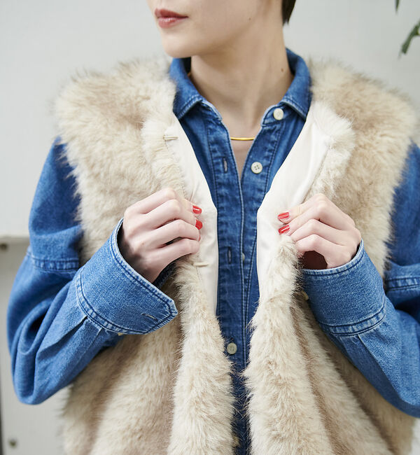 Rouge vif「エコファージレ」|ベスト・ジレ|