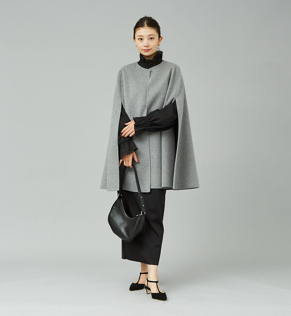 Rouge vif「【40周年】ウールカシミヤリバーマントコート」|その他|