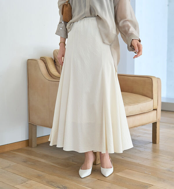 Rouge vif「切替マキシスカート」|スカート|