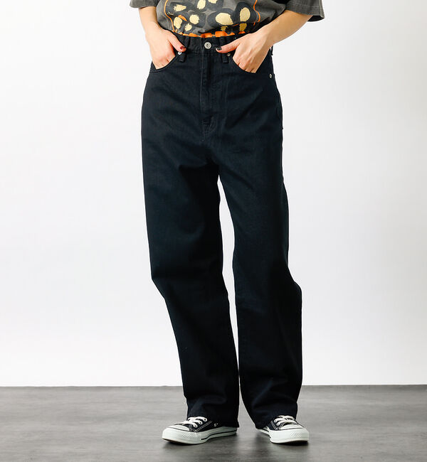 Rouge vif「【KURO/クロ】OPTIMA DENIM / デニムパンツ / 日本製【WEB」|デニム|ブラック