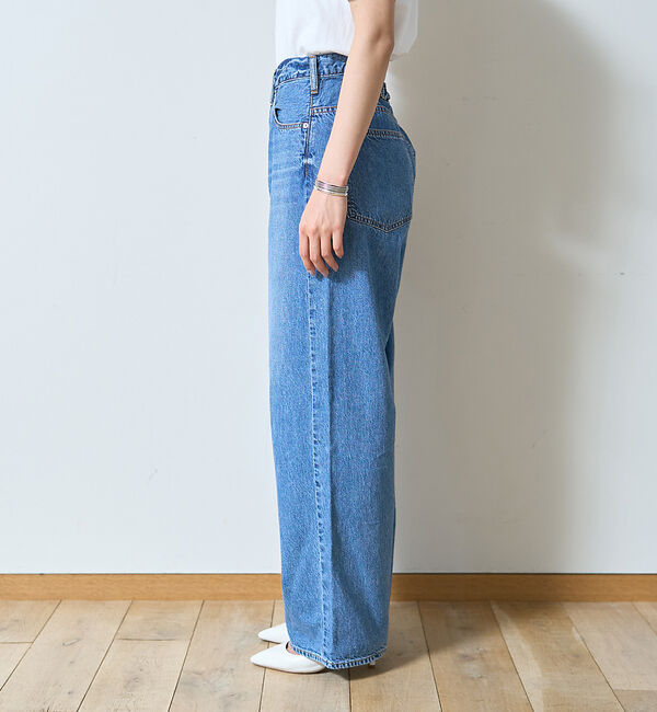 Rouge vif「【NEEDBY heritage/ニードバイヘリテージ】KOH ワイドストレート」|デニム|