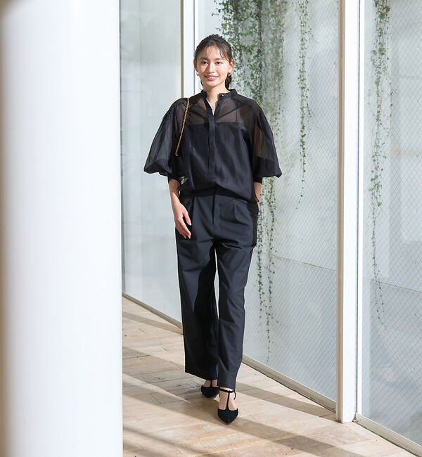 Rouge vif「サスペンダーワイドタックパンツ」|その他|