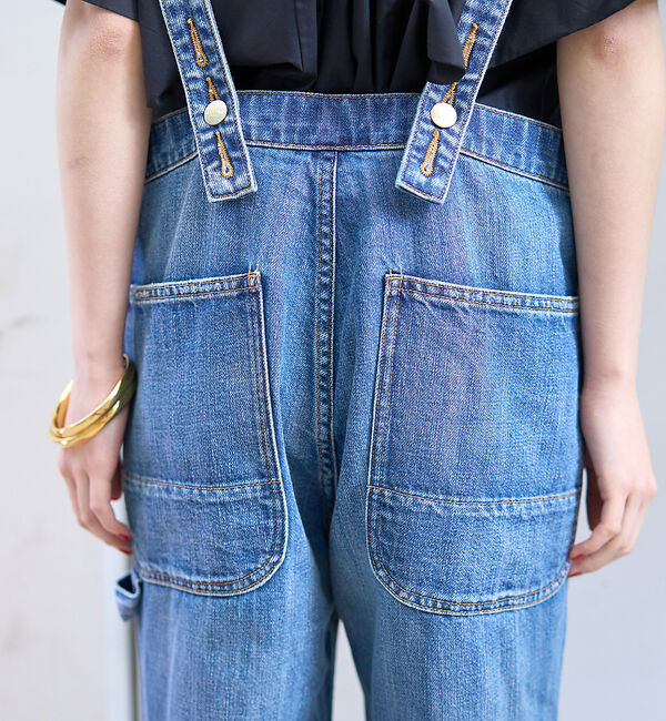 Rouge vif「【RED CARD/ レッドカード】別注 Nomad  デニムオーバーオール」|オールインワン|