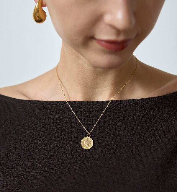 Rouge vif「【Chibi Jewels/チビ・ジュエルズ】コインネックレス One Dime」|ネックレス|