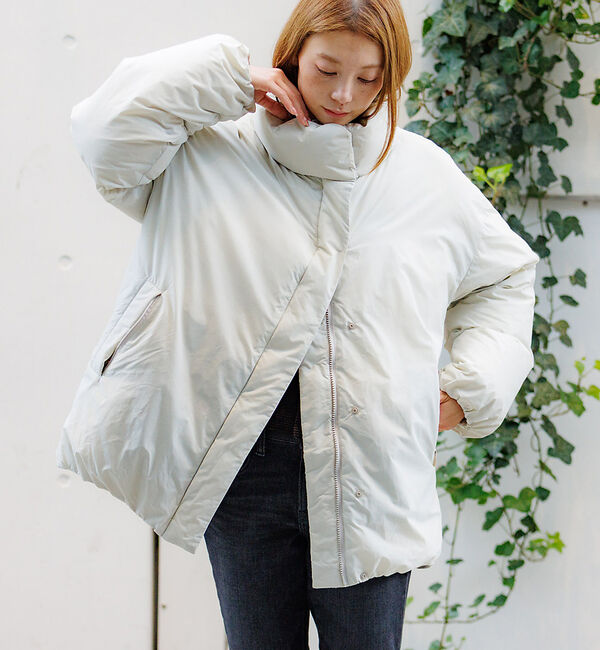 Rouge vif「【NANGA / ナンガ】STAND COLLAR DOWN JACKET /」|ダウン|ホワイト