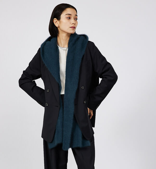 qualite「ウールトロダブルボタンジャケット」|その他|