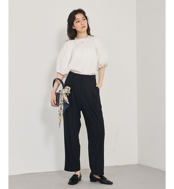 qualite「タフタスリーブプルオーバー」|Tシャツ・カットソー|