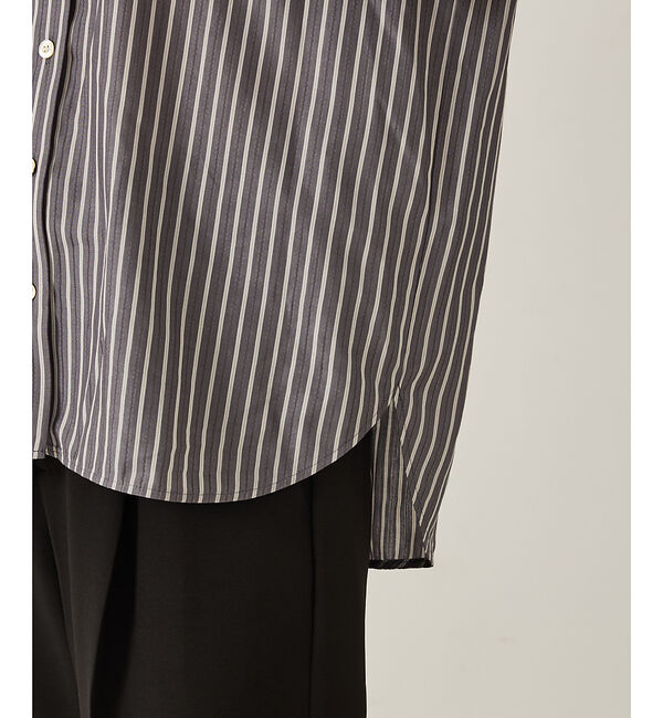 qualite「【ボウタイ取り外し可能】クレリックボウタイブラウス」|シャツ・ブラウス|