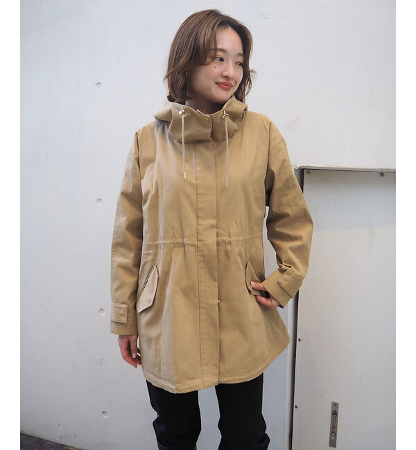 qualite「【万能の羽織りがアップデートして登場！】ダブルドロストマウンテンパーカ」|パーカー|