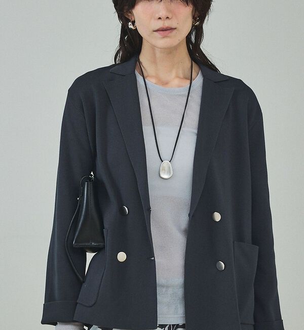 qualite「ニットテーラードジャケット【予約】」|その他|