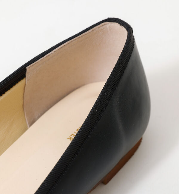 AU BANNISTER「【晴雨兼用】ソフトスクエアトゥバレエシューズ」|レインシューズ|