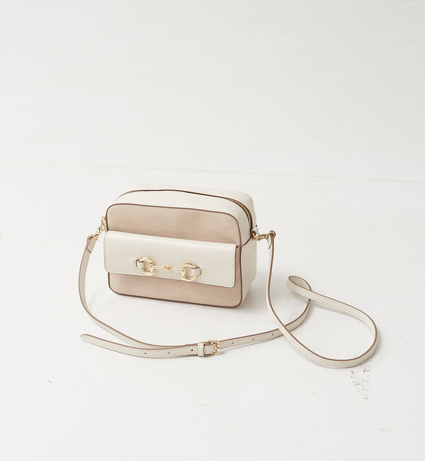 LOWELL things「【Oggi掲載】Cassetta/レザーBITミニショルダーBAG」|ショルダー・メッセンジャー|