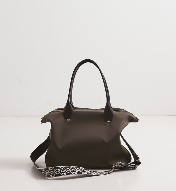 LOWELL things「Sophiny/WフェイスナイロントートBAG」|トートバッグ|カーキ