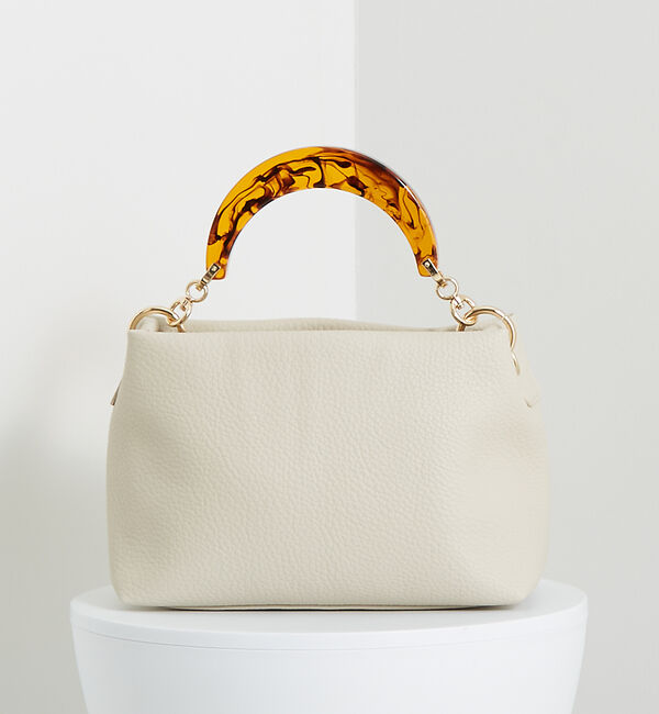 LOWELL things「Resin-S/アクリルHOBOショルダーバッグ」|ショルダー・メッセンジャー|