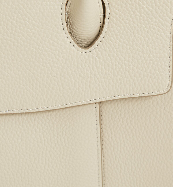 LOWELL things「【VERY掲載】Cuddly/レザーオープントート(L) 24SS」|トートバッグ|