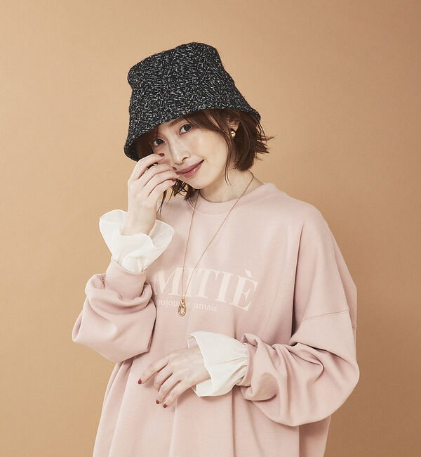 abahouse mavie「ツィードバケットハット」|その他|