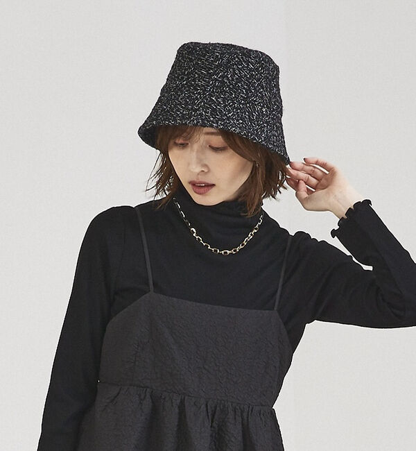 abahouse mavie「ツィードバケットハット」|その他|