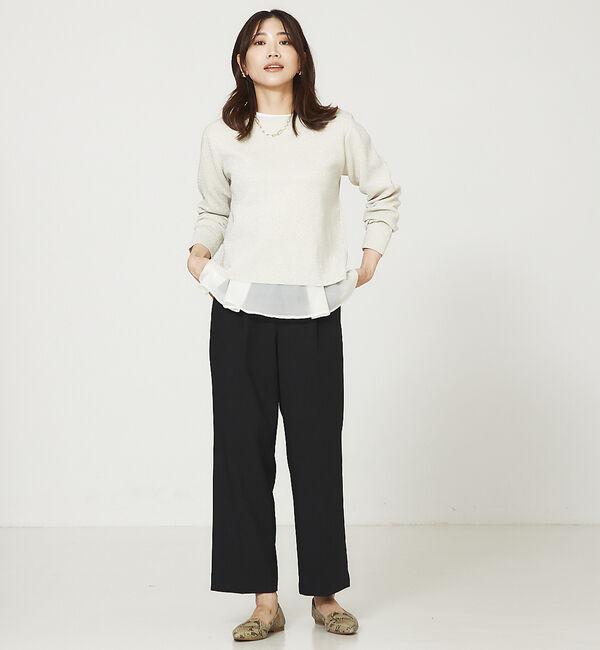 abahouse mavie「ラメプレーティング２ＷＡＹカーデ」|カーディガン|