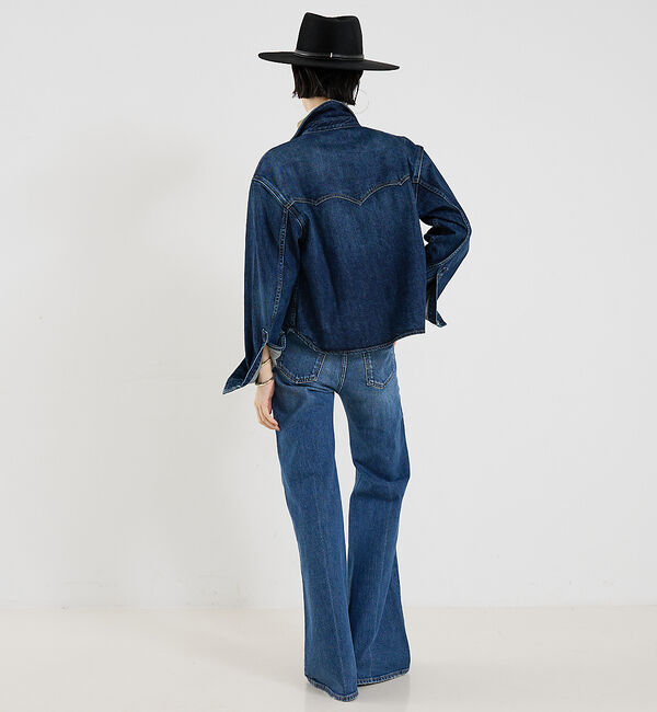 The Store by C' 「【TWP】Cropped OG Shirt in Denim／デニムシャツジャケ」|その他|