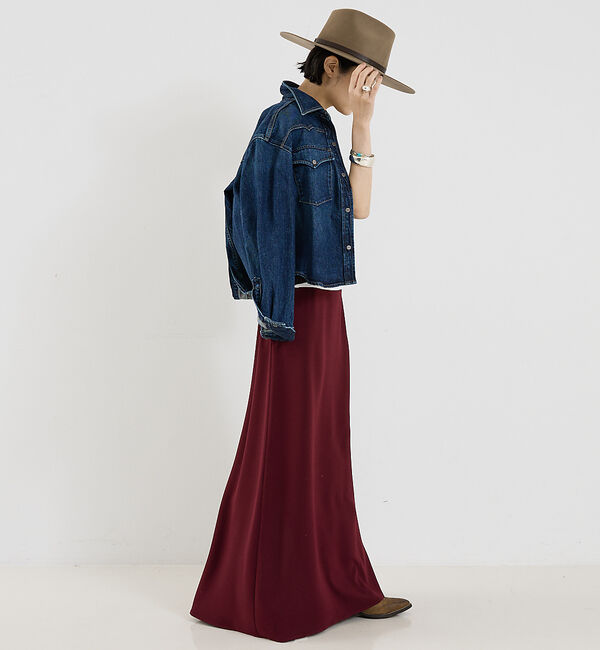 The Store by C' 「【TWP】Cropped OG Shirt in Denim／デニムシャツジャケ」|その他|