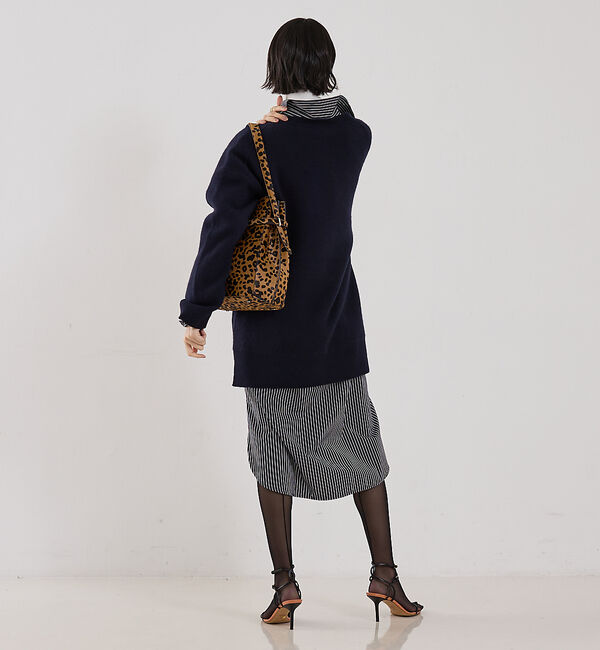 The Store by C' 「【TOTEME】STRIPED KIMONO-SLEEVE SHIRTDRESS」|ワンピース|