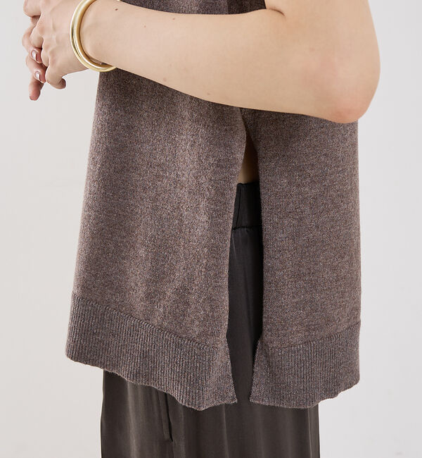 The Store by C' 「【ROHE】double-layered knit top／3WAYニットプルオ」|ニット・セーター|