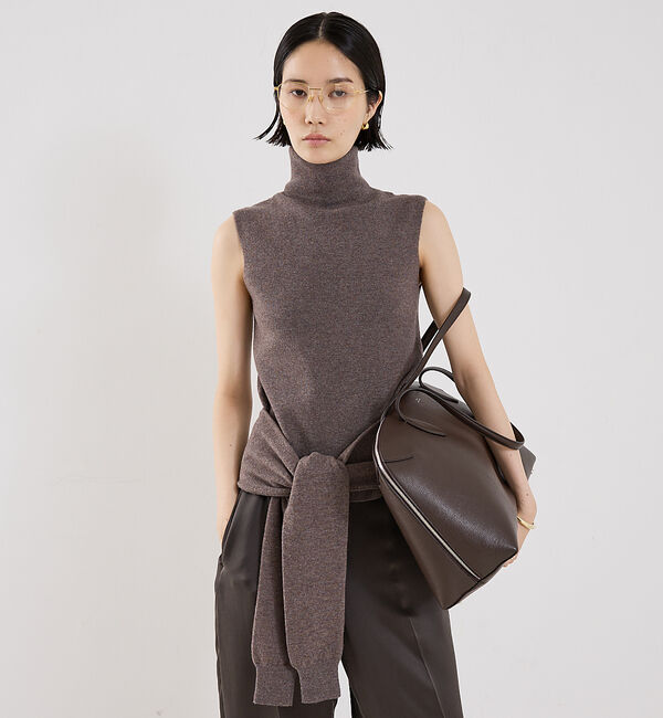 The Store by C' 「【ROHE】double-layered knit top／3WAYニットプルオ」|ニット・セーター|