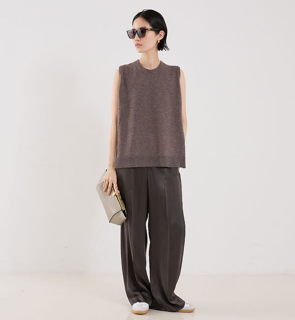 The Store by C' 「【ROHE】double-layered knit top／3WAYニットプルオ」|ニット・セーター|