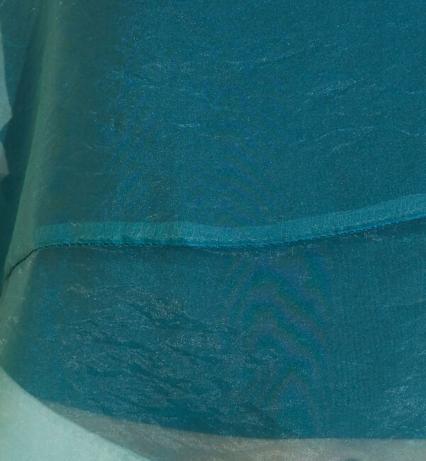 NOMINE「ハーフスリーブ シアー シャツ」|シャツ・ブラウス|