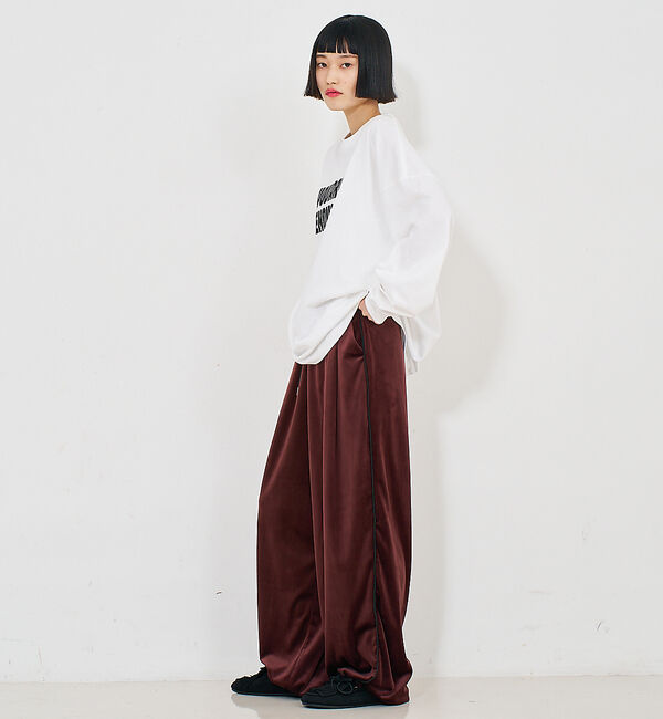 NOMINE「【セットアップ】ベロアトラックパンツ」|その他|