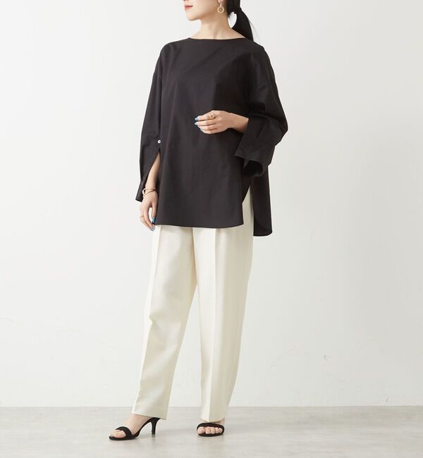 Liesse「オックスハイウエストパンツ（セットアップ対応可）」|その他|