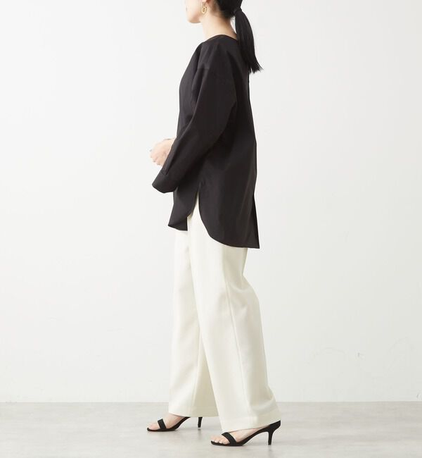 Liesse「オックスハイウエストパンツ（セットアップ対応可）」|その他|