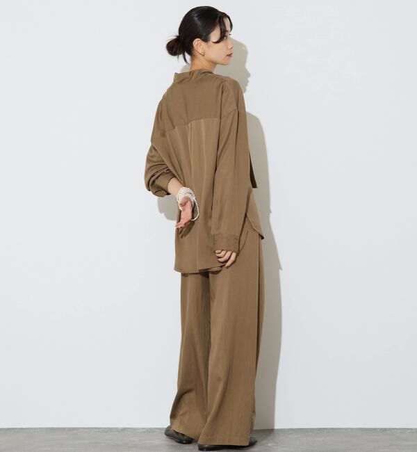 Liesse「フィブリルツイルワイドパンツ」|その他|