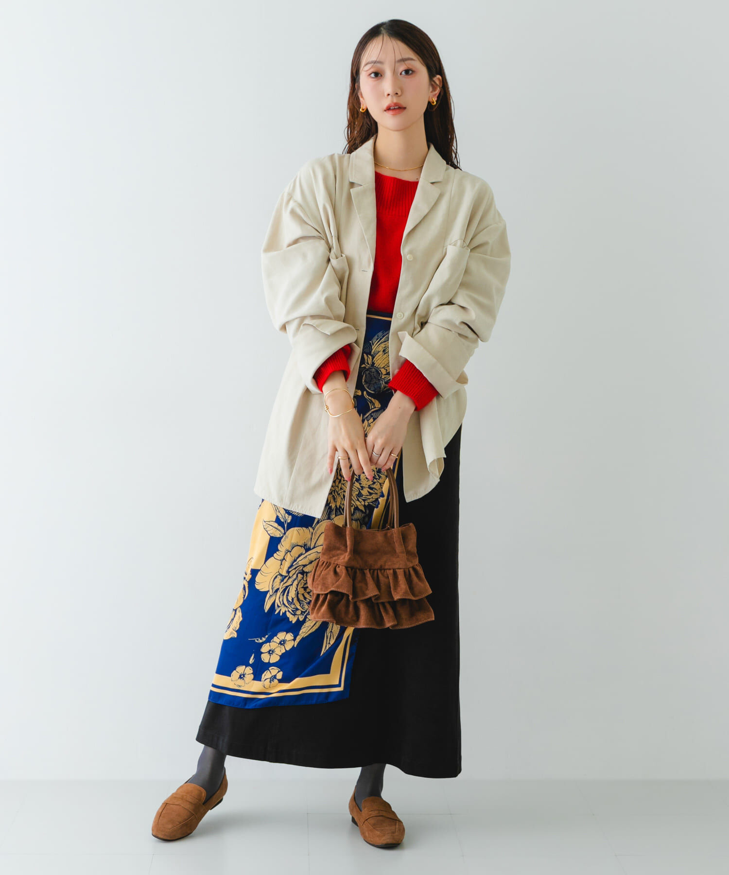 RODE SKO「フリルショルダーハンドバッグ」|ハンドバッグ|