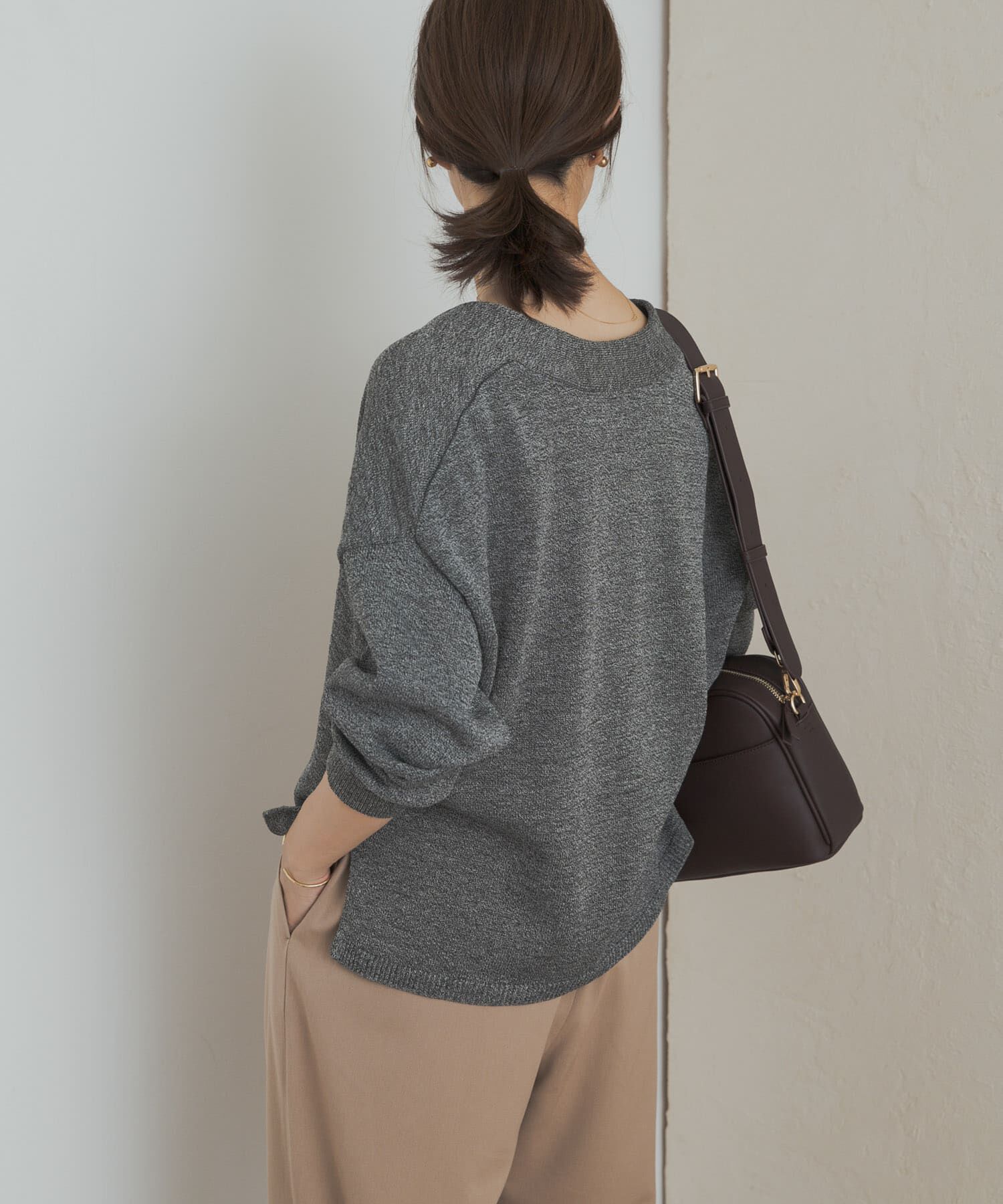 URBAN RESEARCH DOORS「ウォッシャブルドライニットカーディガン」|カーディガン|