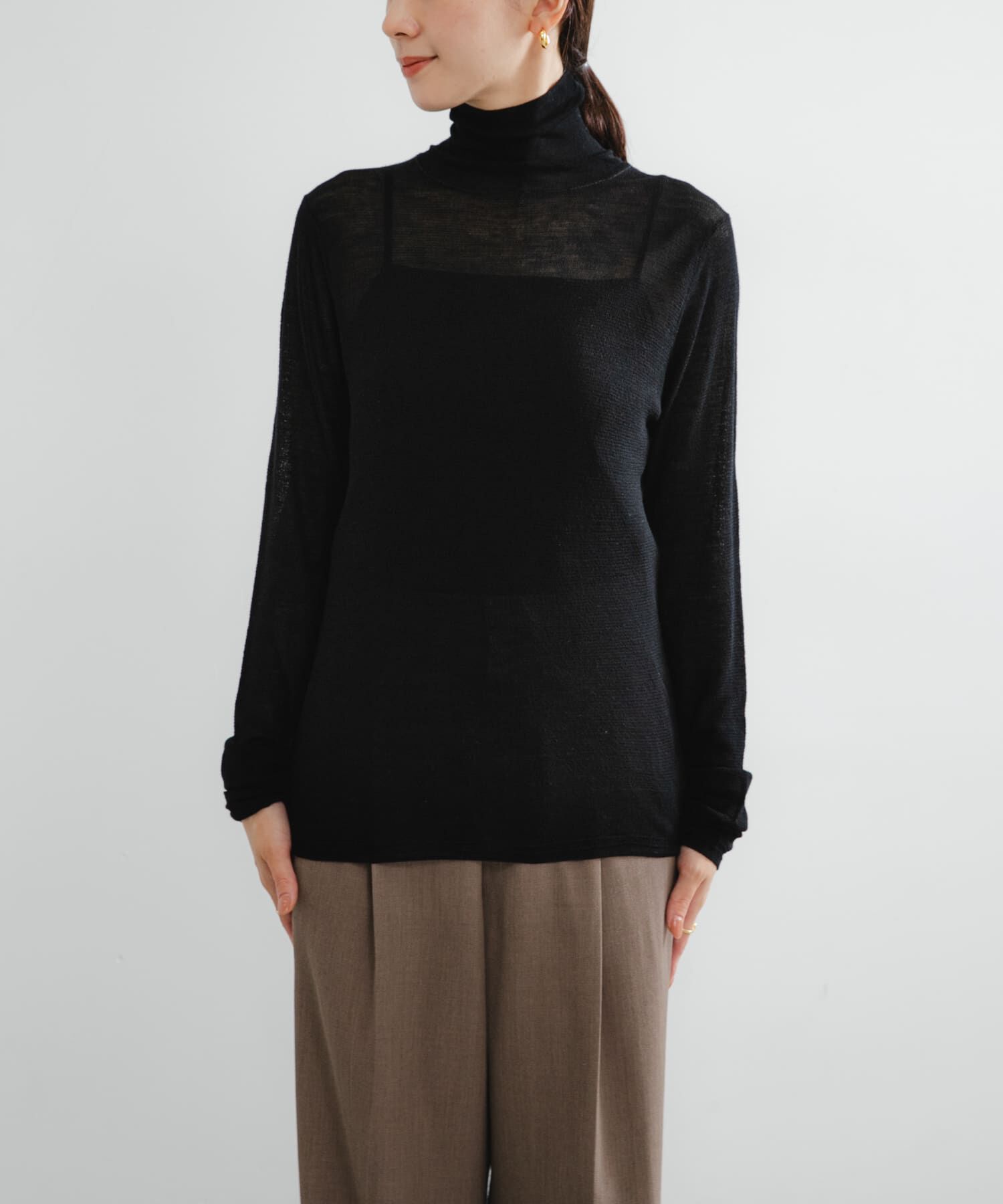 URBAN RESEARCH「new basic　LOA THERMAL TURTLEKNIT」|ニット・セーター|