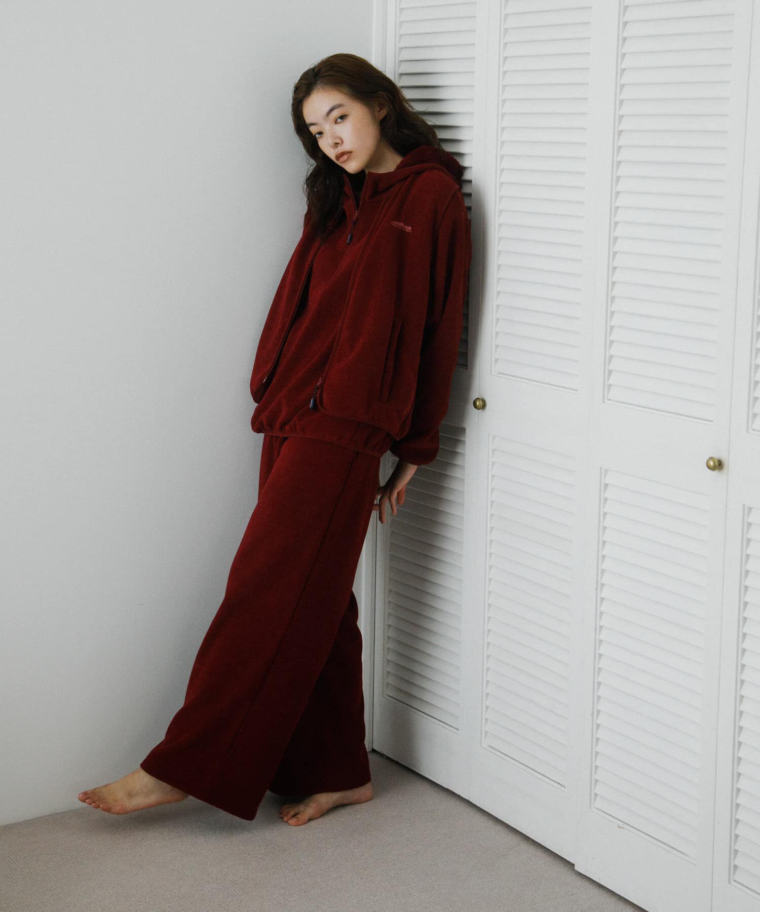 URBAN RESEARCH「『別注』THOUSAND MILE&times;URBAN RESEARCH　KNIT FREECE ZIP VEST」|ベスト・ジレ|