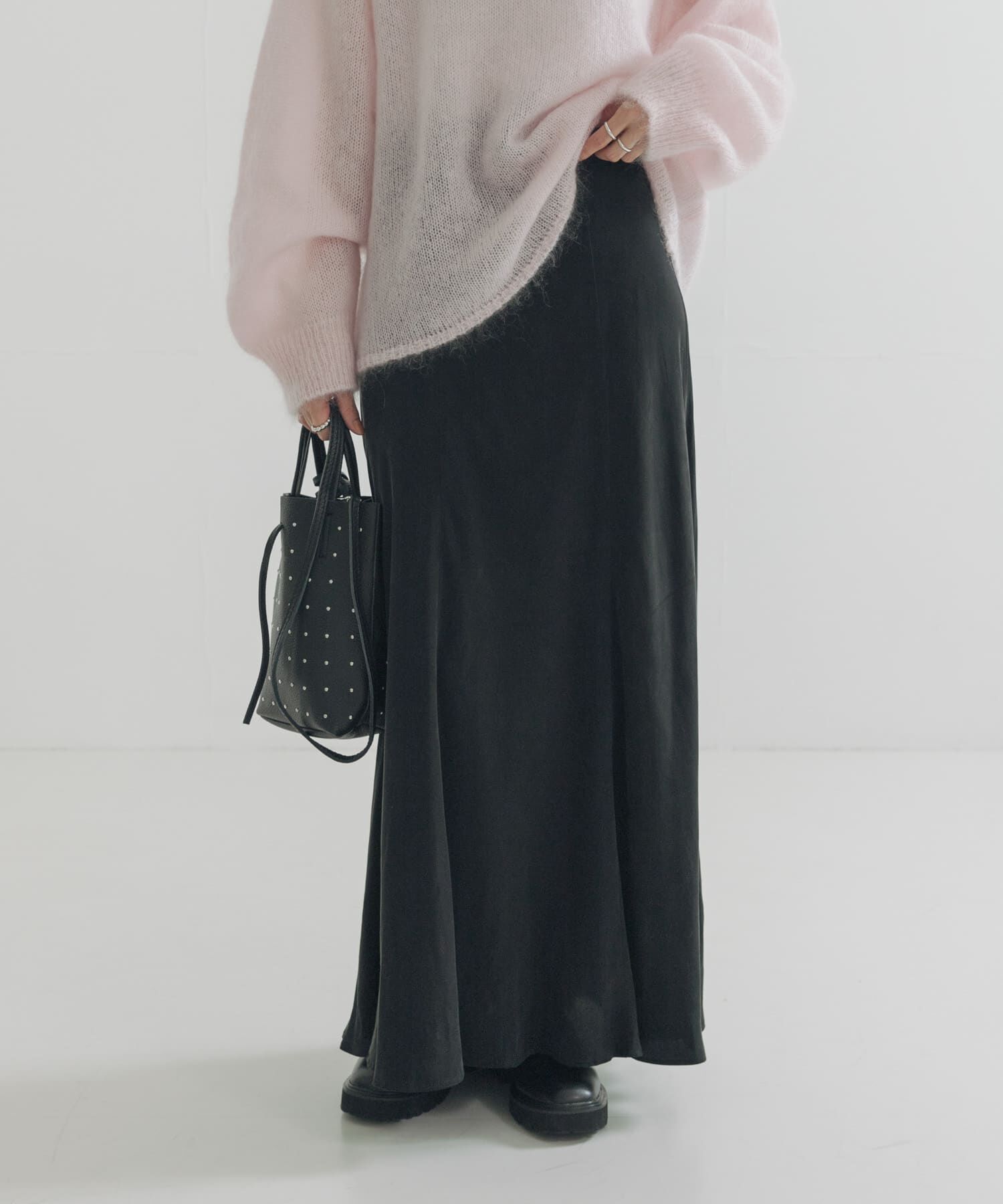 URBAN RESEARCH「キュプラバイアススカート」|スカート|