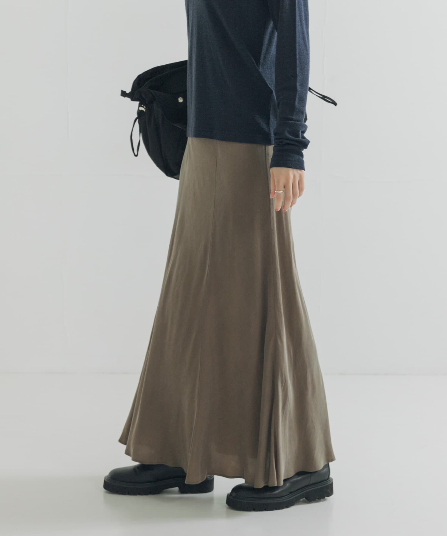 URBAN RESEARCH「キュプラバイアススカート」|スカート|