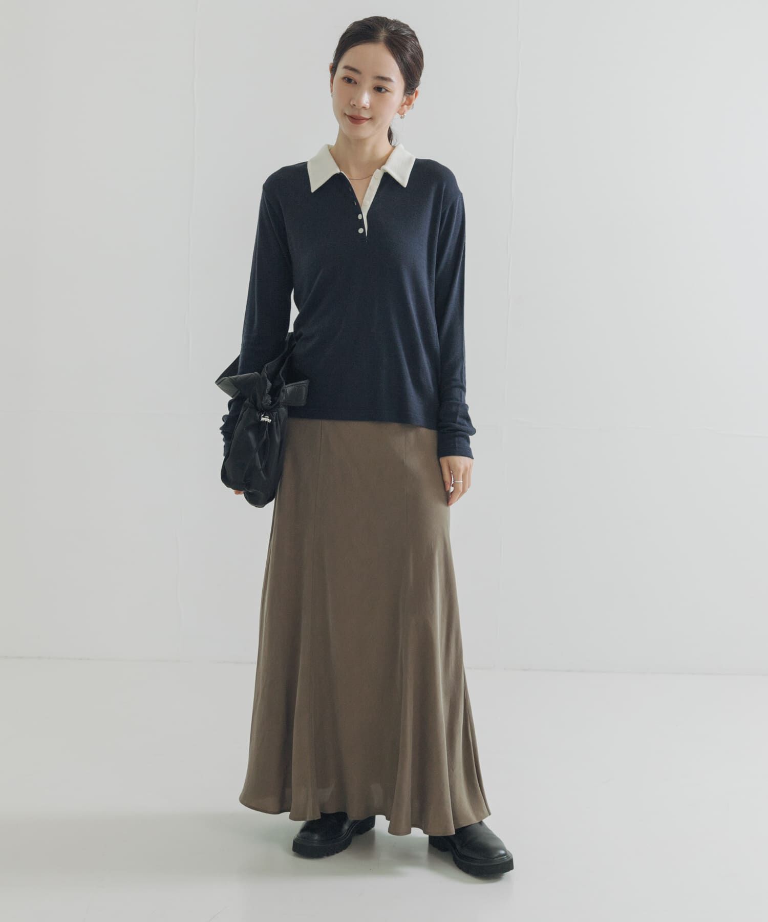 URBAN RESEARCH「キュプラバイアススカート」|スカート|