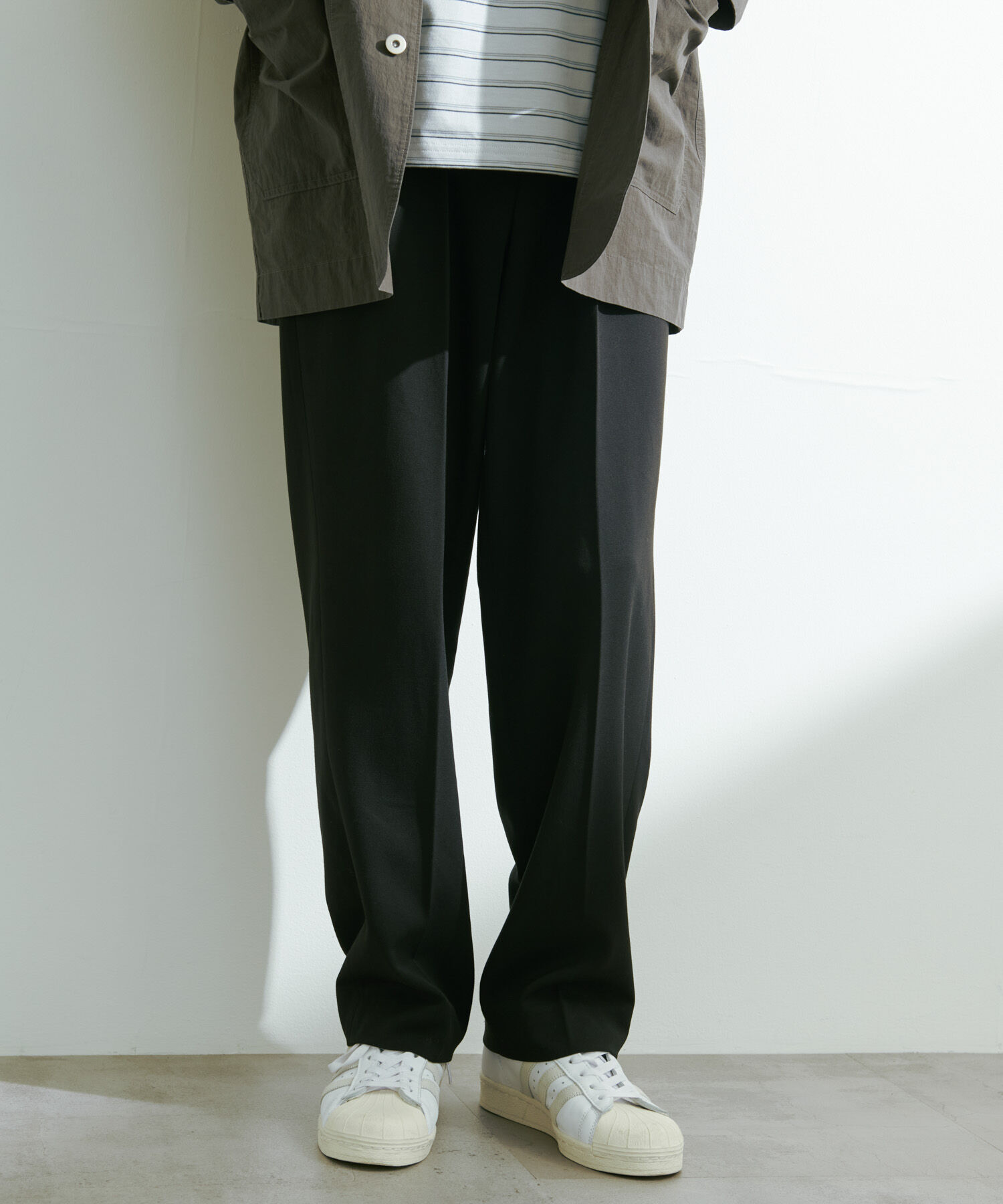 URBAN RESEARCH DOORS「『UR TECH』完声2タックワイドトラウザー」|その他|