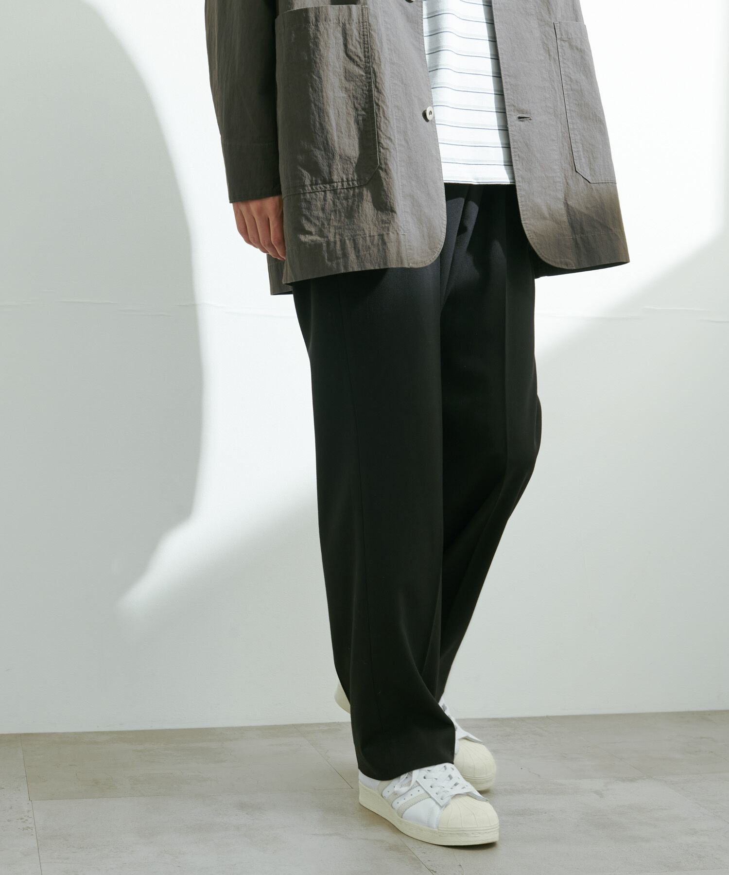 URBAN RESEARCH DOORS「『UR TECH』完声2タックワイドトラウザー」|その他|