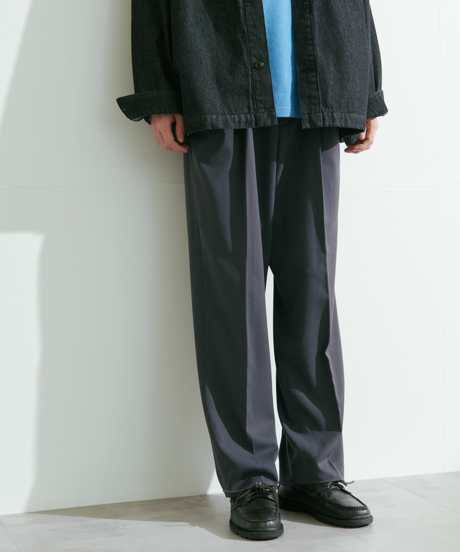 URBAN RESEARCH DOORS「『UR TECH』完声2タックワイドトラウザー」|その他|