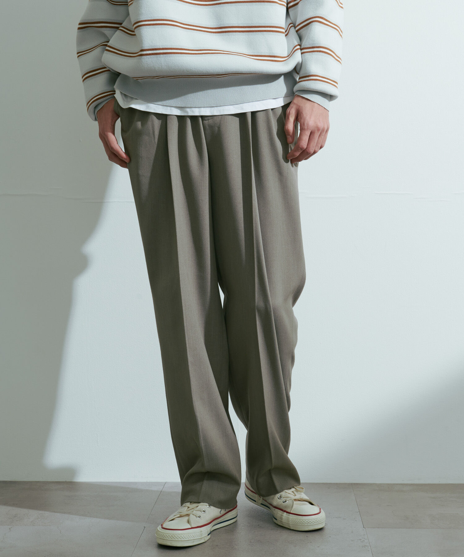 URBAN RESEARCH DOORS「『UR TECH』完声2タックワイドトラウザー」|その他|