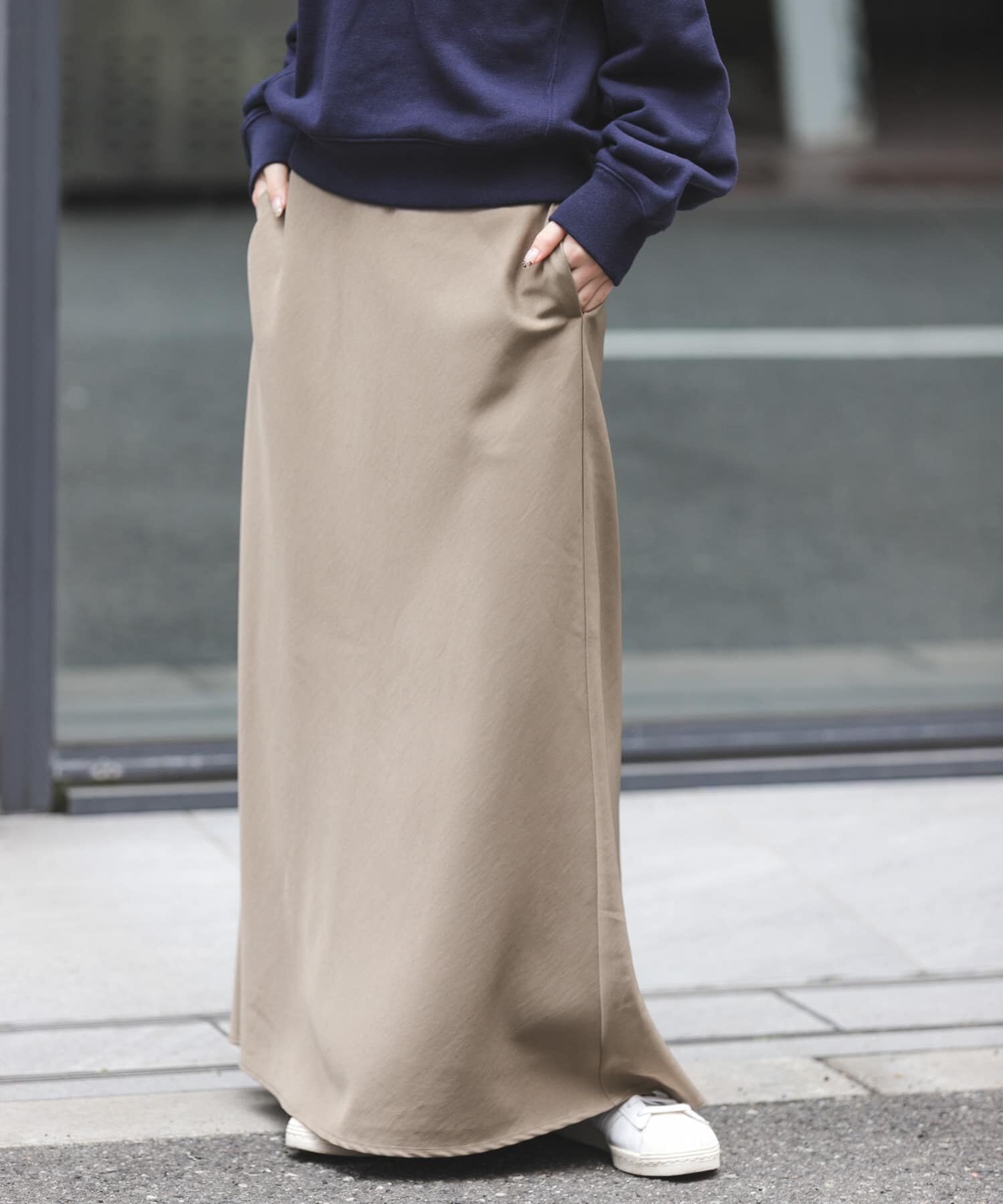 URBAN RESEARCH DOORS「FORK&SPOON　ヴィンテージツイルスカート」|スカート|