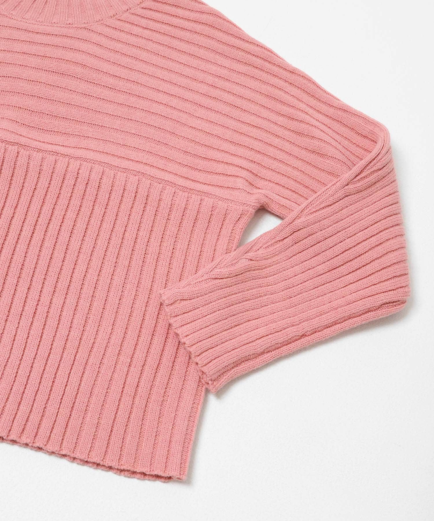 Sonny Label 「ワイドリブ切替えニット」|ニット・セーター|